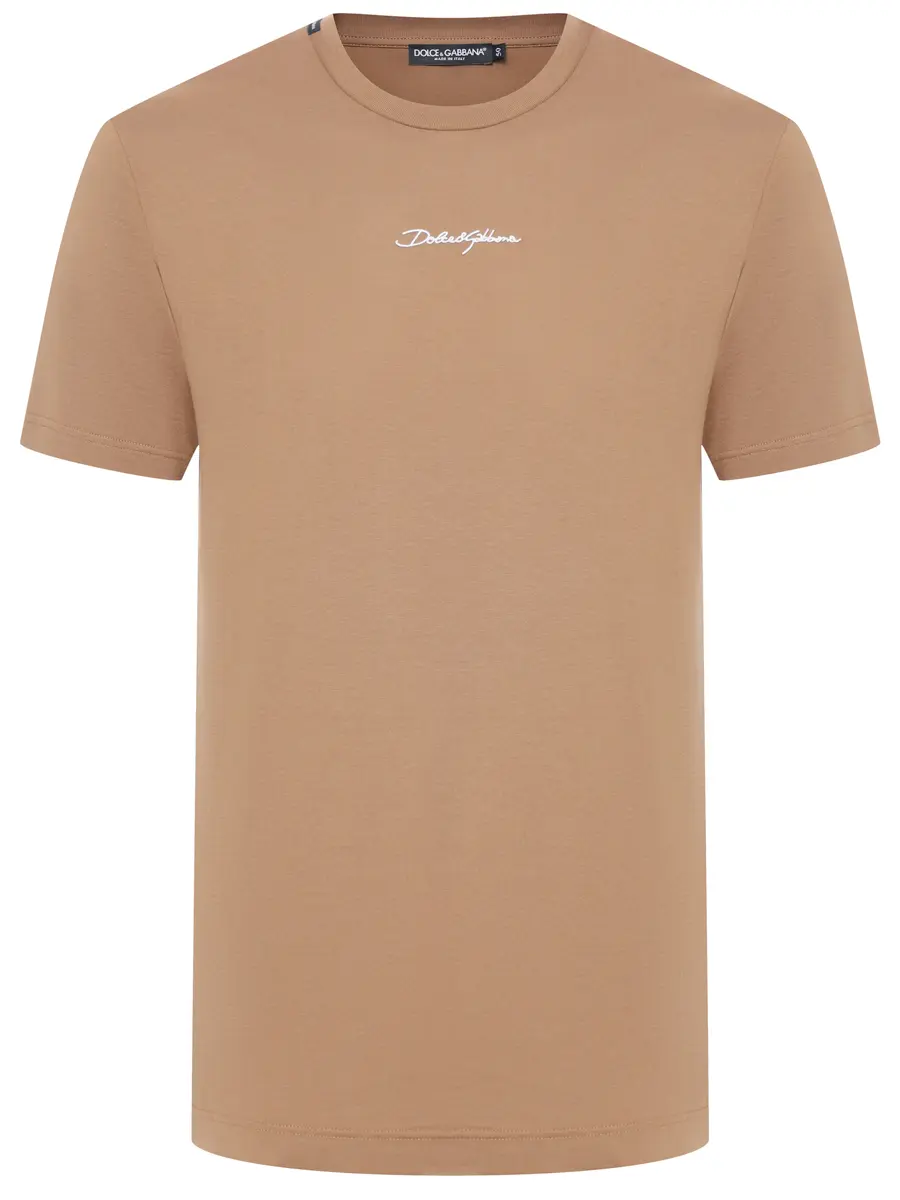 

Футболка хлопковая, Коричневый, G8RN8Z G7NUB M0672