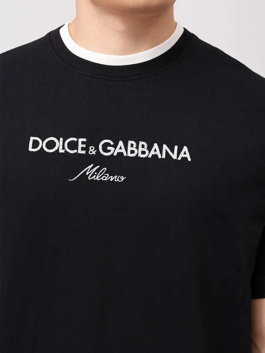 

Футболка хлопковая, Черный, G8ST6Z G7PCG N0000