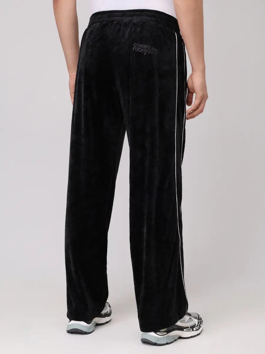 Брюки однотонные COMME DES FUCKDOWN CFABM01858 NERO Черный  Фото 3