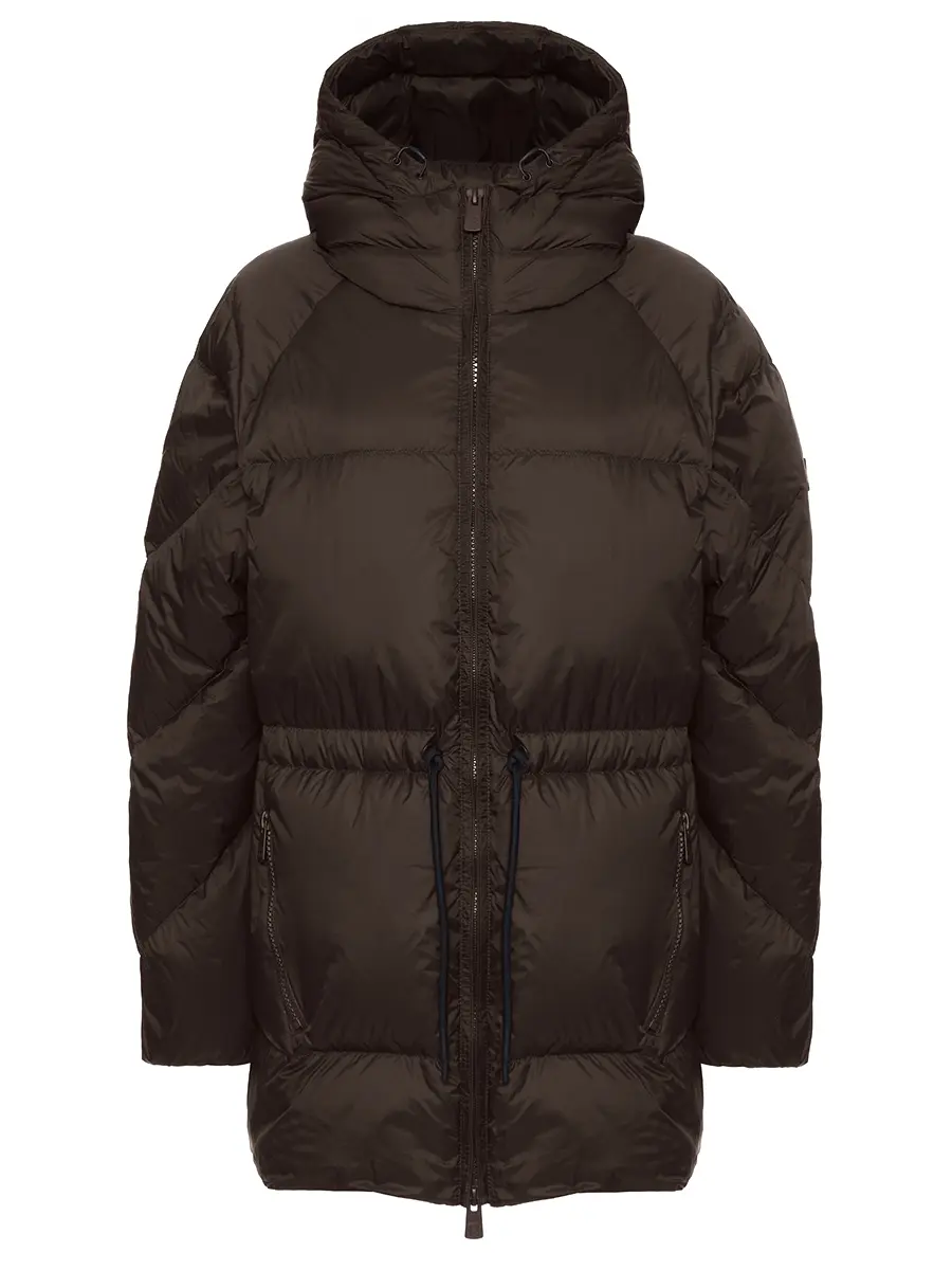 Пуховик стеганый BACON BACPIGIA566 BAC058 CHOCOLATE Коричневый 