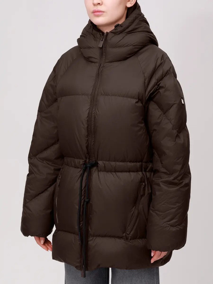 Пуховик стеганый BACON BACPIGIA566 BAC058 CHOCOLATE Коричневый  Фото 4
