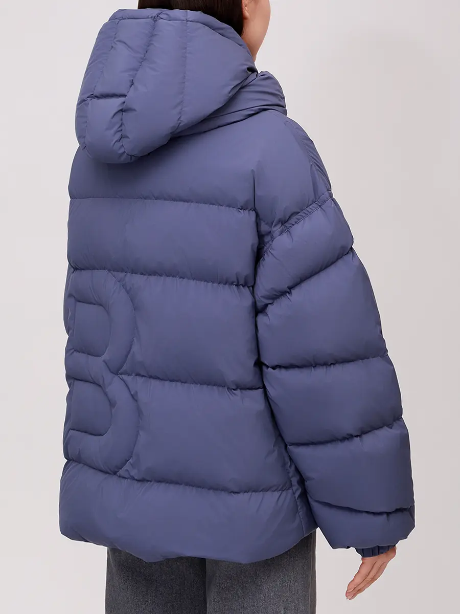 Пуховик стеганый BACON BACPIGIA598 BAC072 LAVENDER Сиреневый  Фото 3