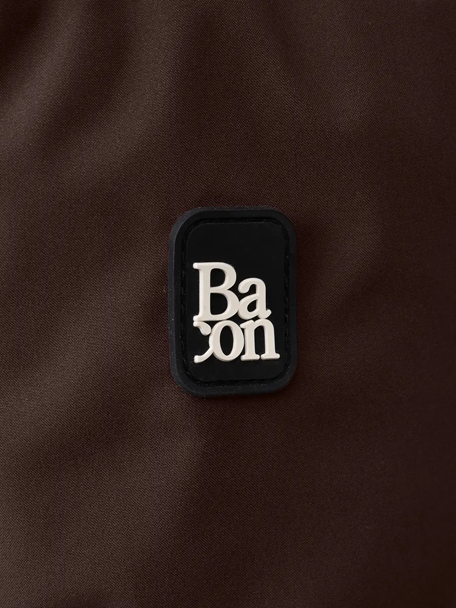 Пуховик стеганый BACON BACPIGIA598 BAC075 BORDEAUX Бордовый  Фото 6