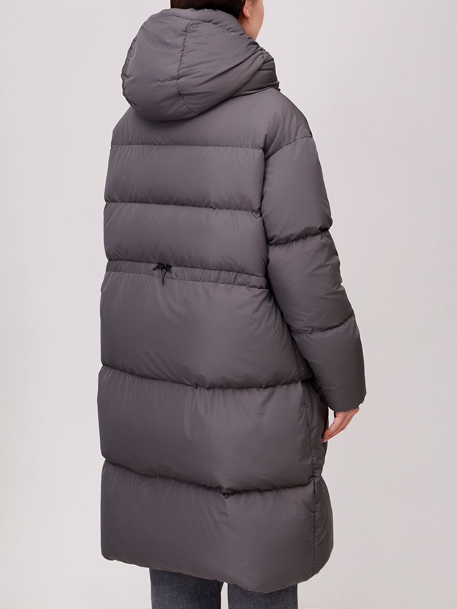 Пуховик стеганый BACON BACPIGIA600 BAC078 DARK GREY Темно - Серый  Фото 3