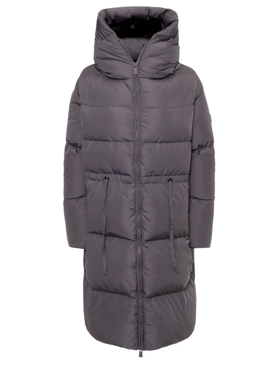 Пуховик стеганый BACON BACPIGIA600 BAC078 DARK GREY Темно - Серый 