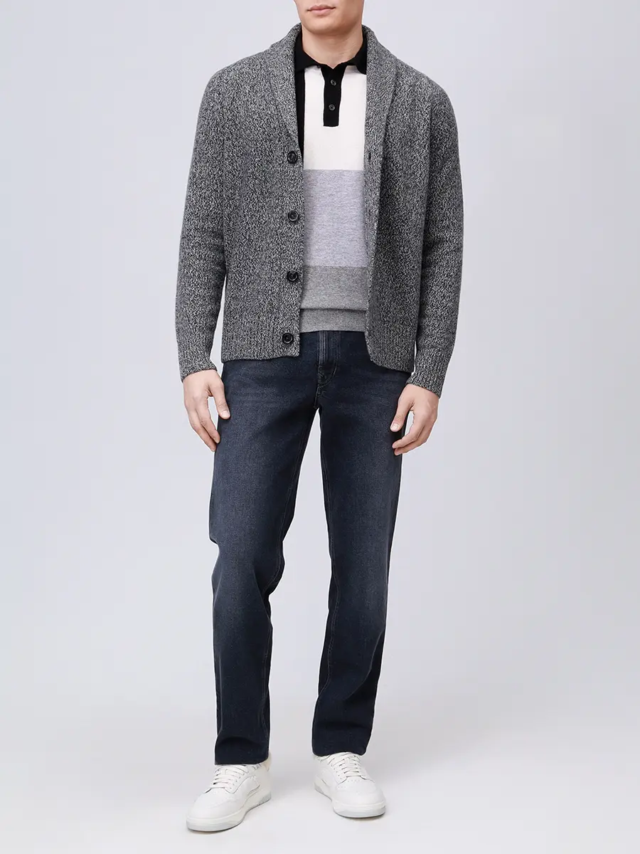 Кардиган шерстяной RADI PERUGIA 6452-714 900 Серый  Фото 2