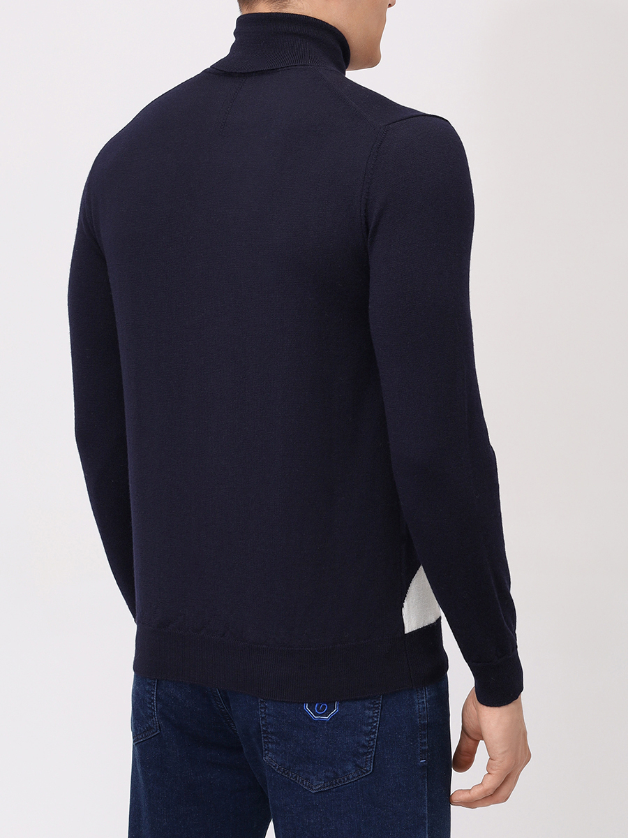 Водолазка шерстяная RADI PERUGIA 7068-817 6091 Синий  Фото 3