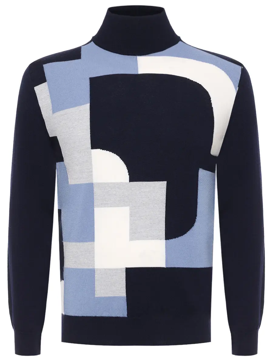 Водолазка шерстяная RADI PERUGIA 7068-817 6091 Синий 