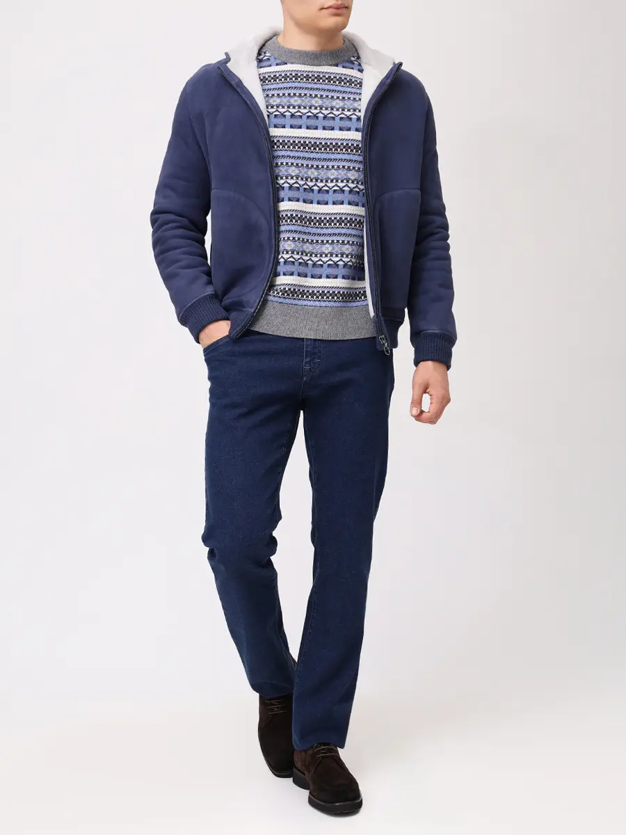 Джемпер шерстяной RADI PERUGIA 7030-808 6003 Принт  Фото 2