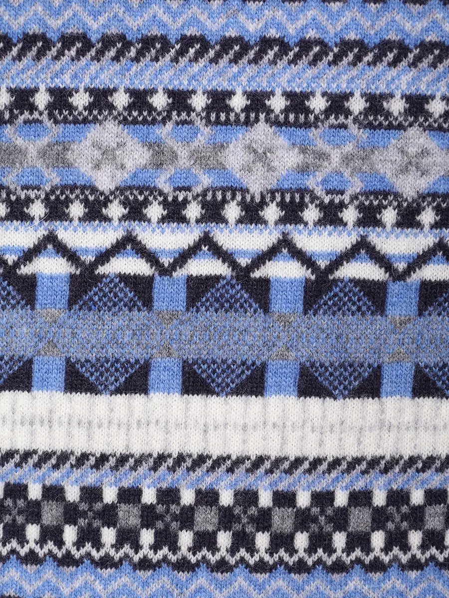 Джемпер шерстяной RADI PERUGIA 7030-808 6003 Принт  Фото 6