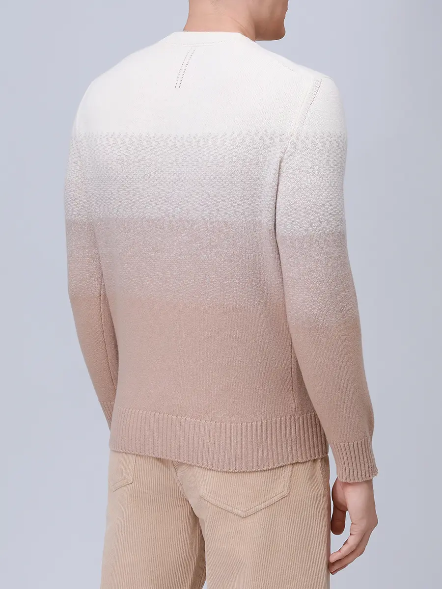 Джемпер шерстяной RADI PERUGIA 7033-809 6010 Бежевый  Фото 3