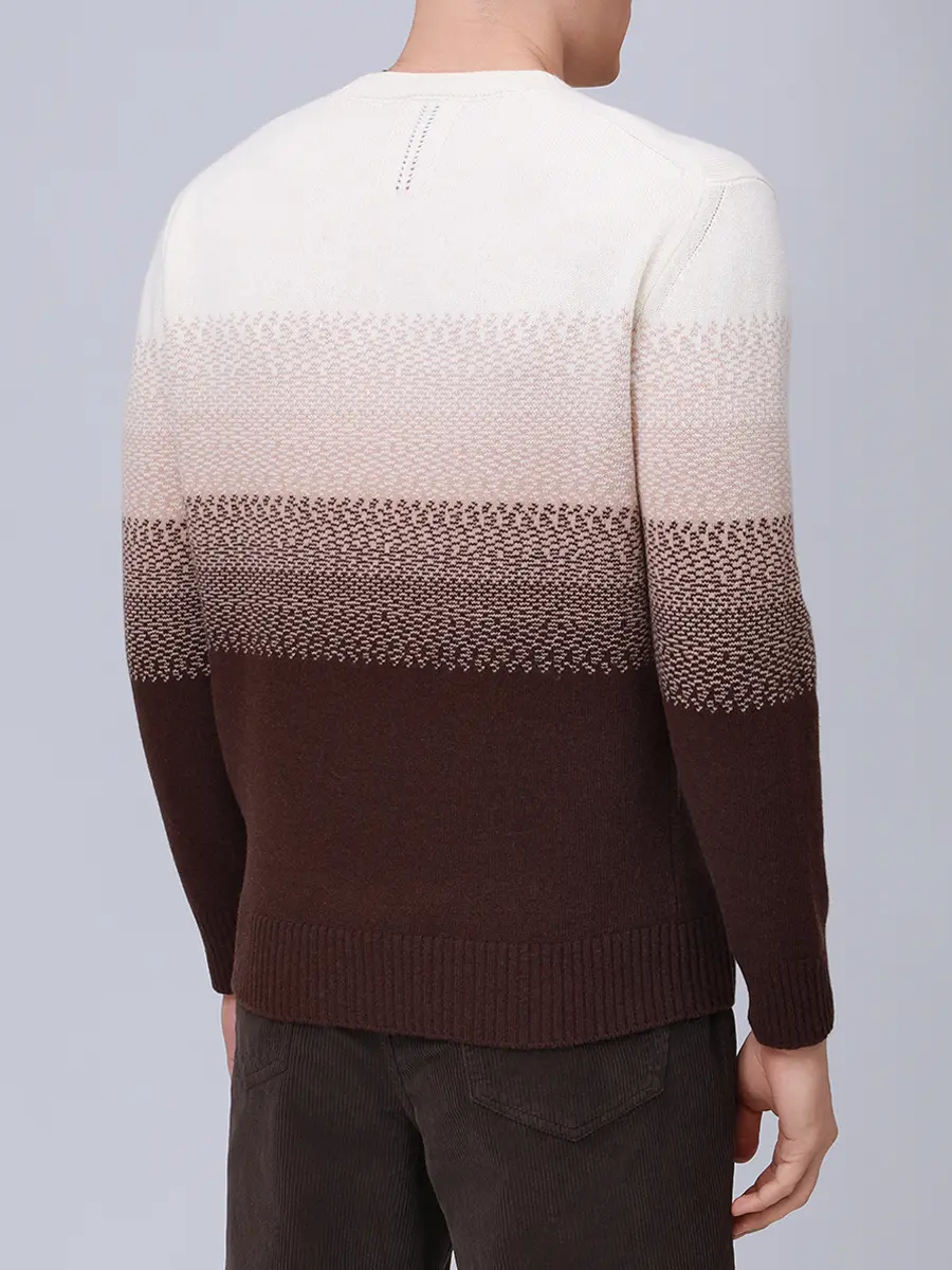 Джемпер шерстяной RADI PERUGIA 7033-809 6012 Коричневый  Фото 3