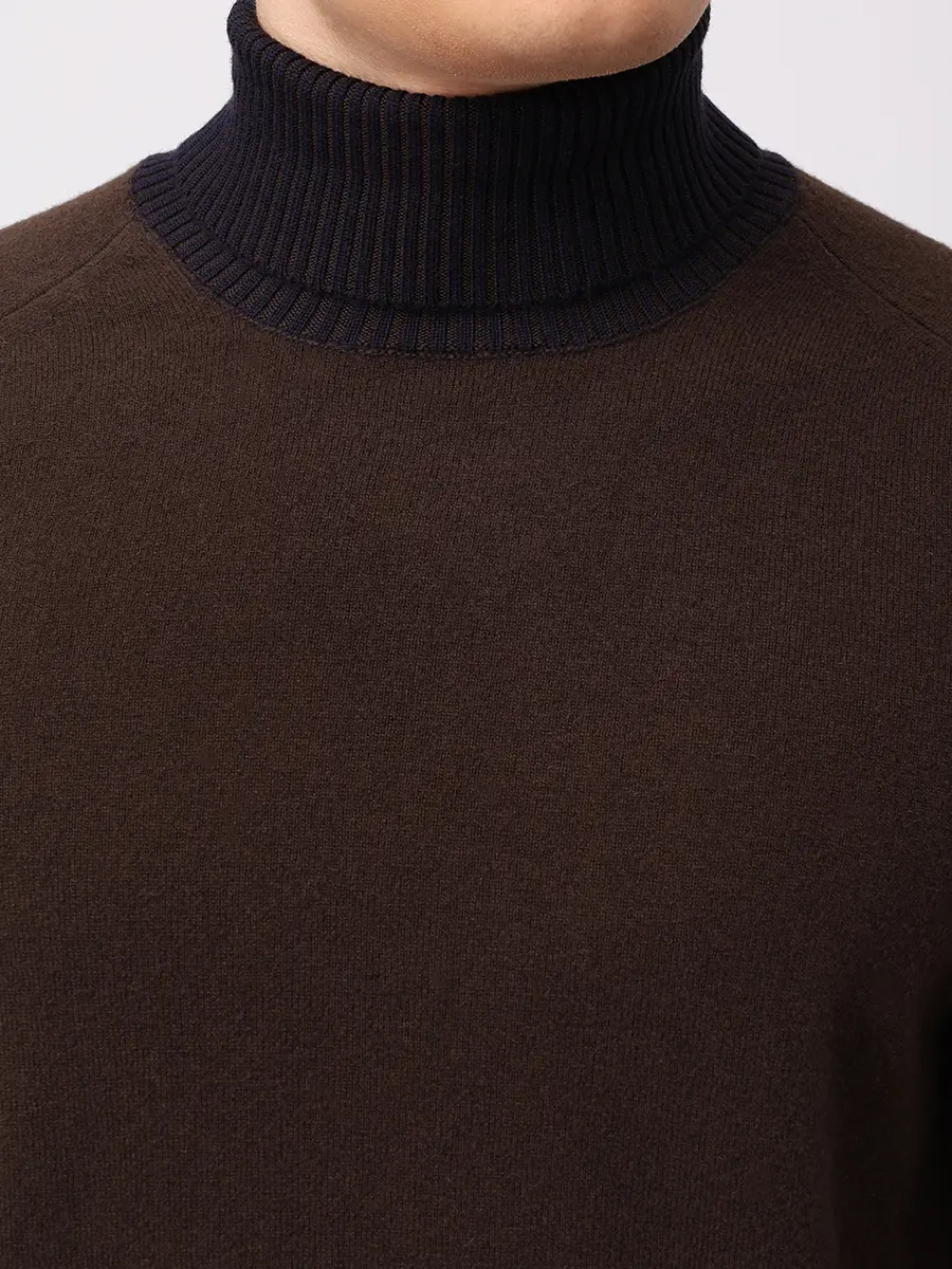 Водолазка шерстяная RADI PERUGIA 6101-706 5044 Коричневый  Фото 5