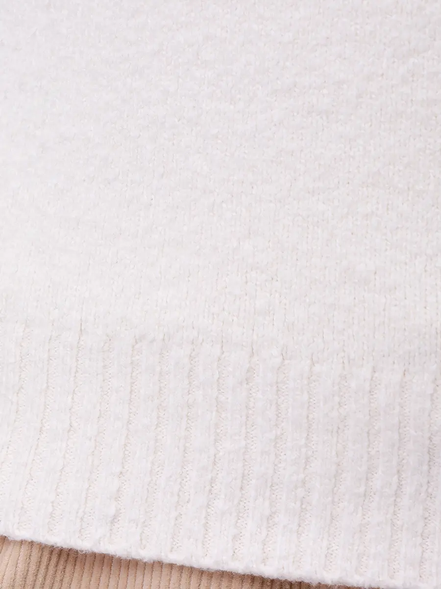 Джемпер из шерсти и хлопка RADI PERUGIA 7001-800 125 Белый  Фото 6