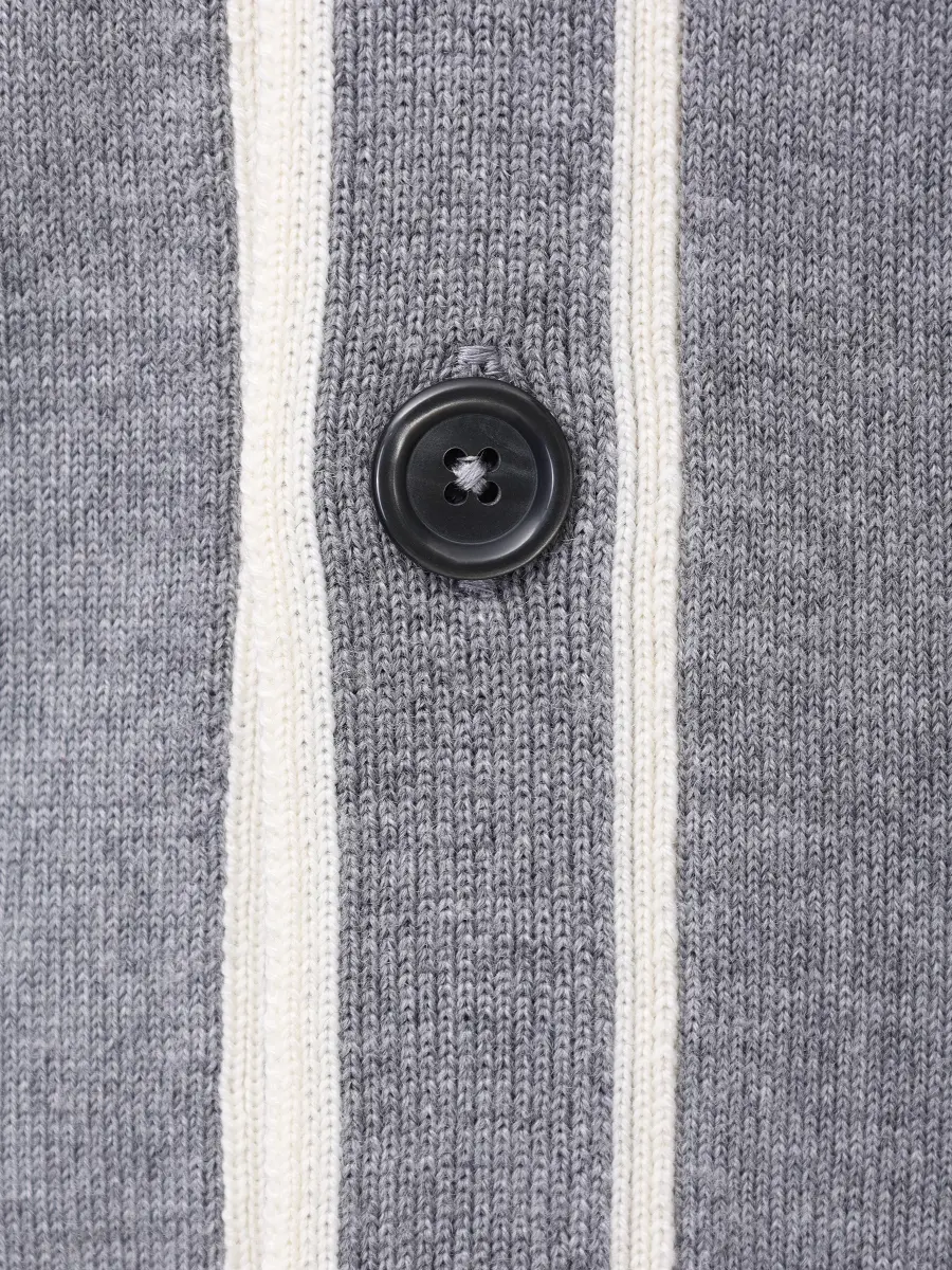 Кардиган шерстяной RADI PERUGIA 6016-702 5033 Серый  Фото 6