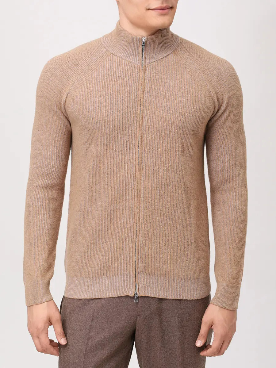 Кардиган шерстяной RADI PERUGIA 6121-707 5052 Бежевый  Фото 4
