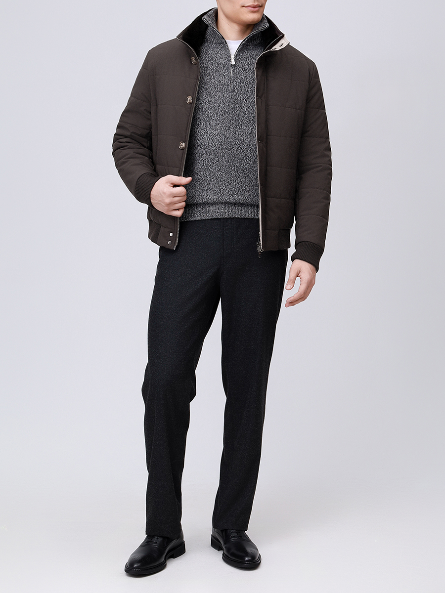 Джемпер шерстяной RADI PERUGIA 6451-714 900 Серый  Фото 2