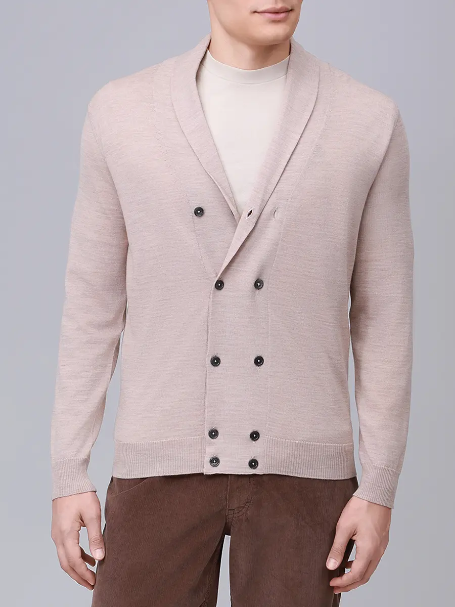 Кардиган шерстяной RADI PERUGIA 6684-719 150 Бежевый  Фото 4