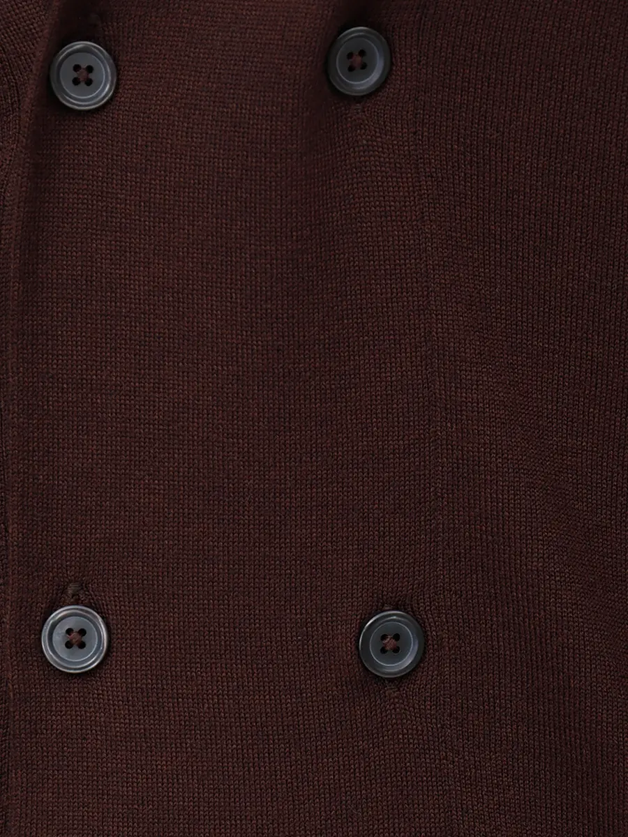 Кардиган шерстяной RADI PERUGIA 6684-719 480 Тёмно - Коричневый  Фото 6