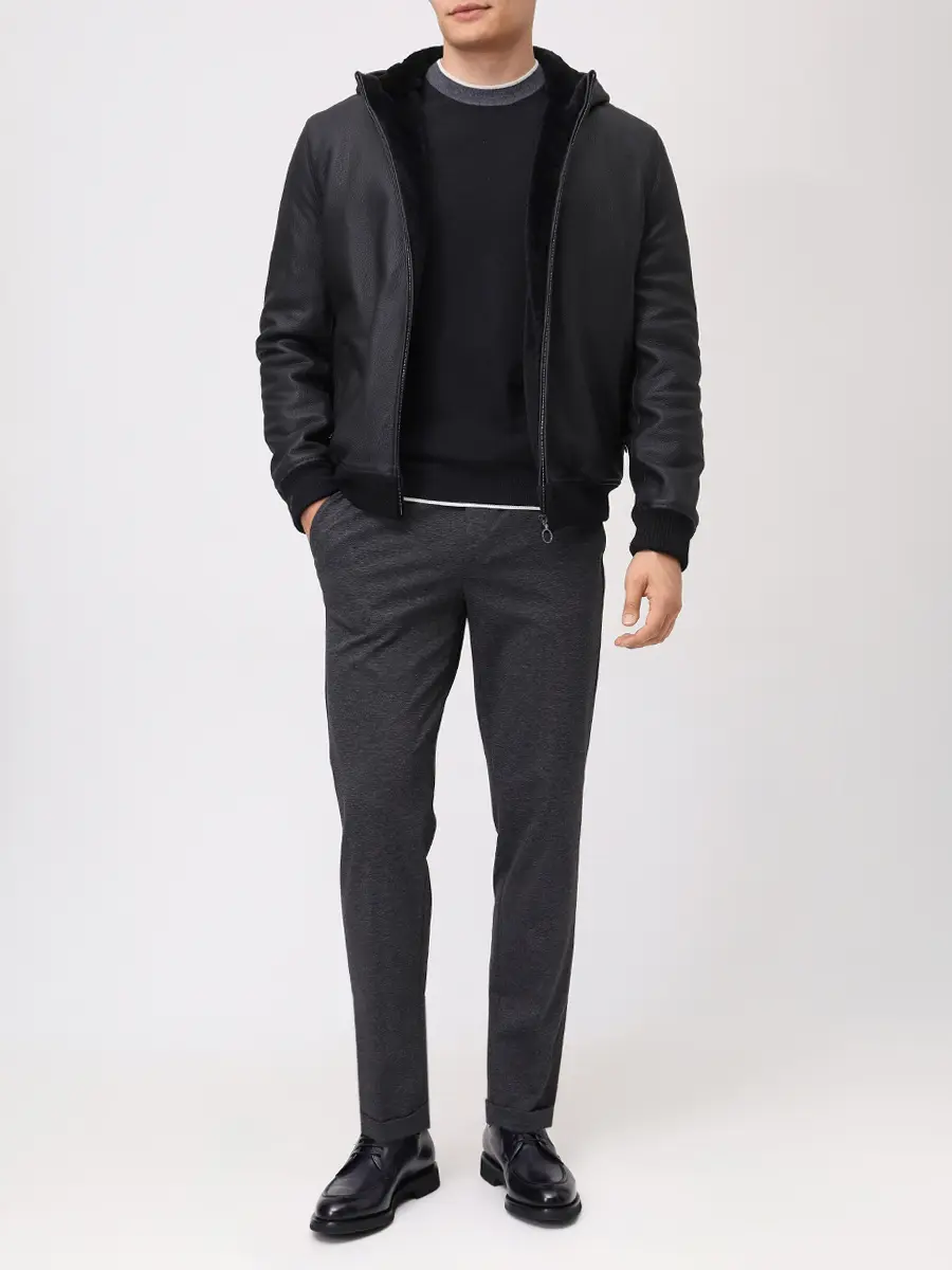 Джемпер шерстяной RADI PERUGIA 6550-716 5103 Черный  Фото 2