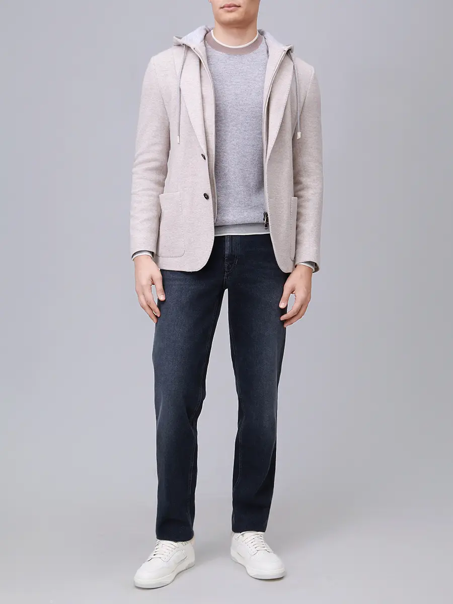 Джемпер шерстяной RADI PERUGIA 6550-5100 Серый  Фото 2