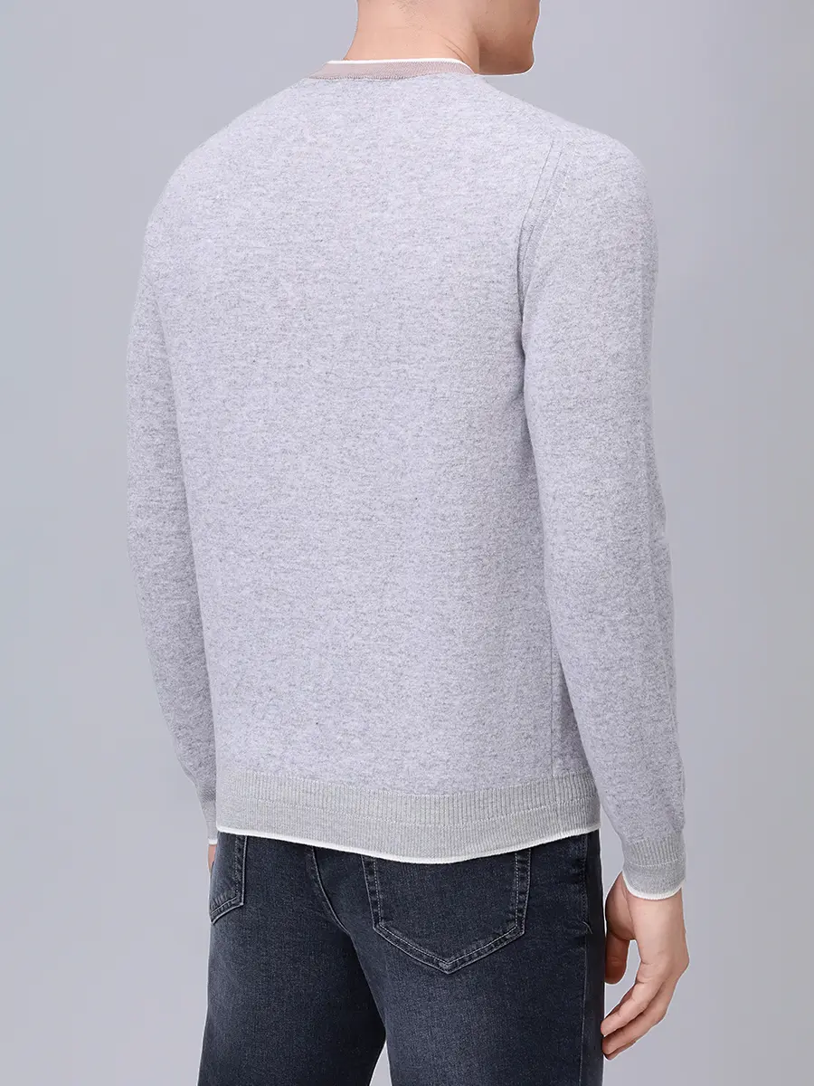 Джемпер шерстяной RADI PERUGIA 6550-5100 Серый  Фото 3