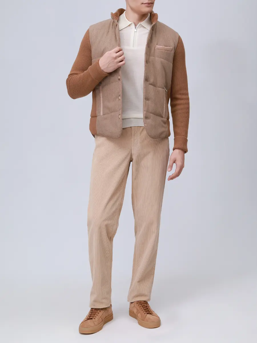 Поло из шерсти и шелка RADI PERUGIA 5304-606 125 Белый  Фото 2