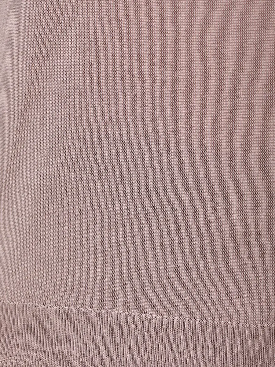 Поло из шерсти и шелка RADI PERUGIA 5303-606 150 Бежевый  Фото 6