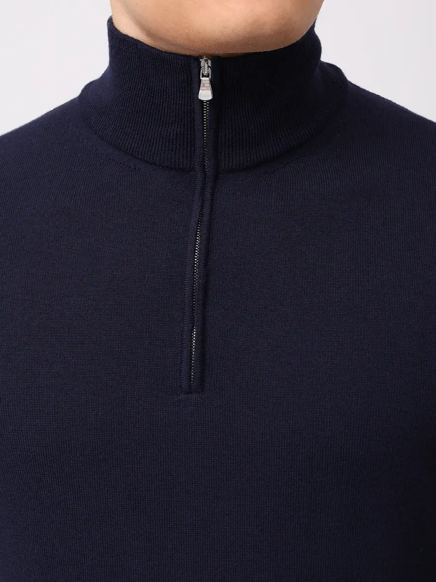 Джемпер шерстяной RADI PERUGIA 5011-601 650 Тёмно - Синий  Фото 5