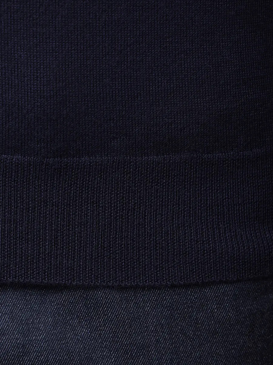Джемпер шерстяной RADI PERUGIA 5011-601 650 Тёмно - Синий  Фото 6