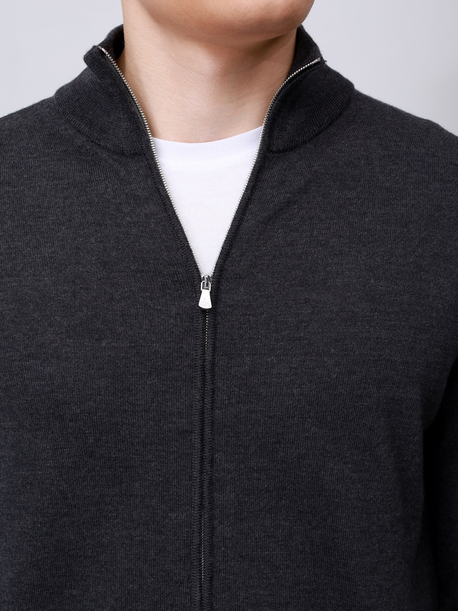 Кардиган шерстяной RADI PERUGIA 5012-601 400 Тёмно - Серый  Фото 5