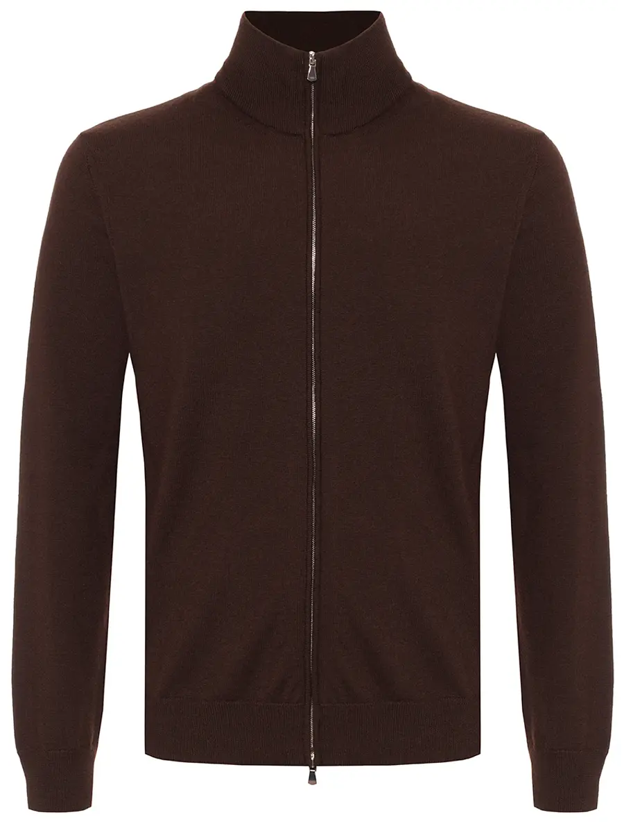 

Кардиган шерстяной, Коричневый, 5012-601 480 Тёмно -