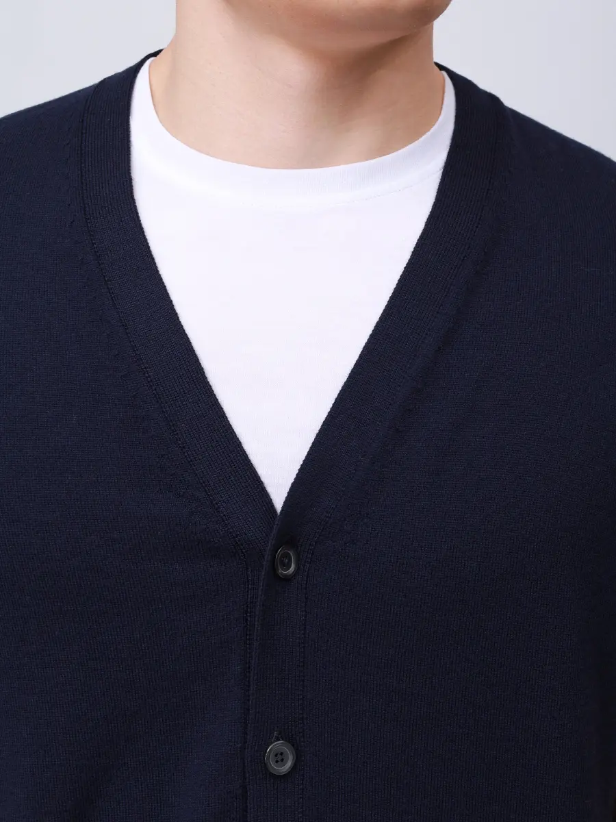 Жилет шерстяной RADI PERUGIA 5013-601 650 Тёмно - Синий  Фото 5