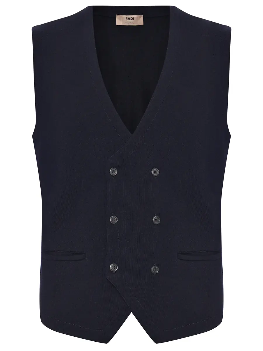 Жилет шерстяной RADI PERUGIA 7090-823 650 Тёмно - Синий 