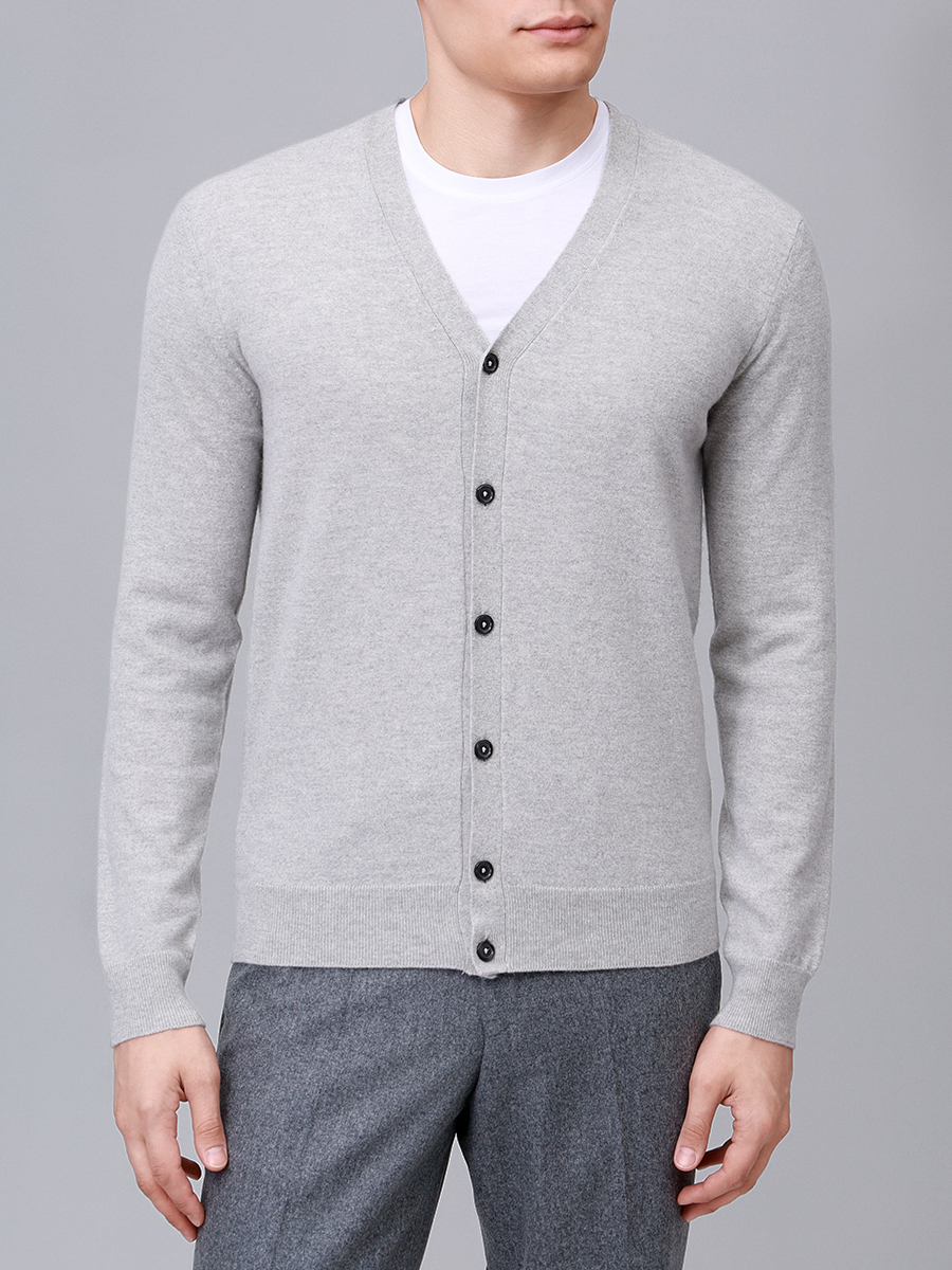 Кардиган шерстяной RADI PERUGIA 5210-605 300 Серый  Фото 4