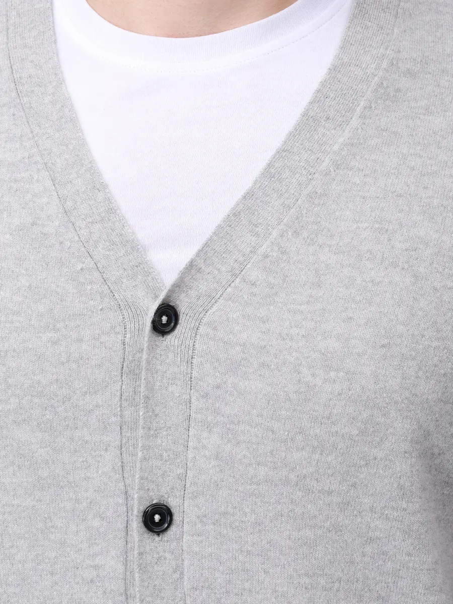 Кардиган шерстяной RADI PERUGIA 5210-605 300 Серый  Фото 5