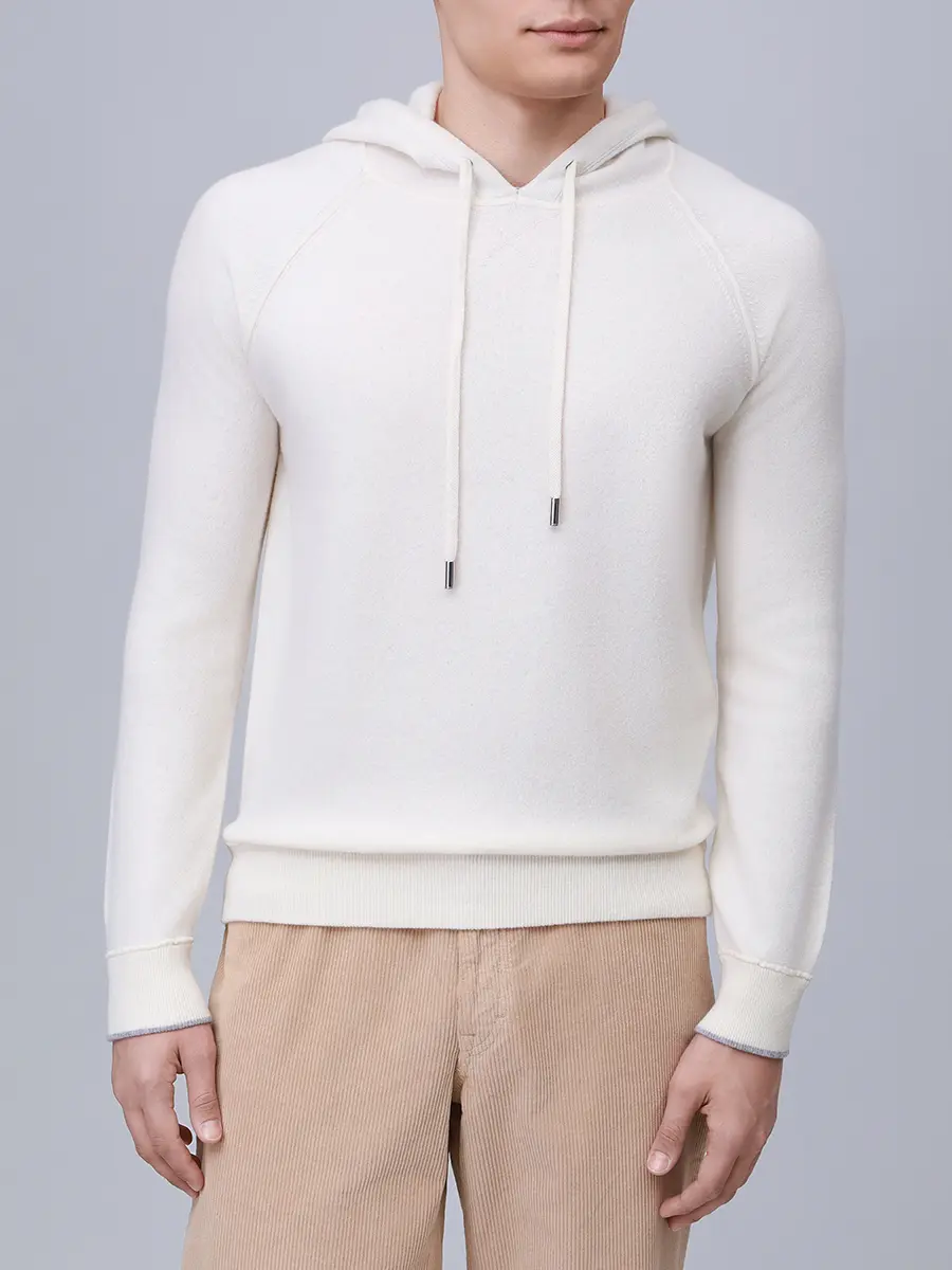 Джемпер шерстяной RADI PERUGIA 6162-711 125 Белый  Фото 4