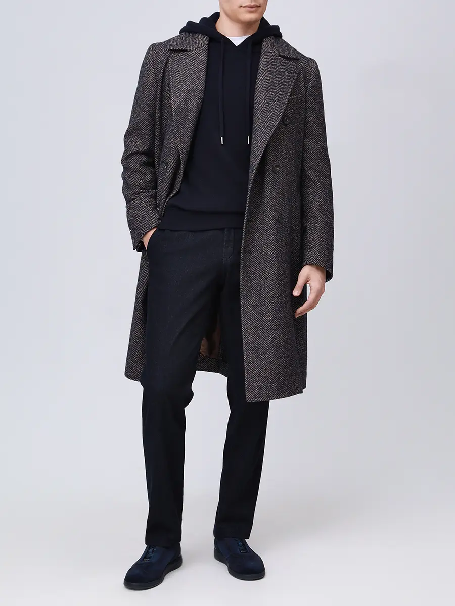 Джемпер шерстяной RADI PERUGIA 6162-711 680 Тёмно - Синий  Фото 2