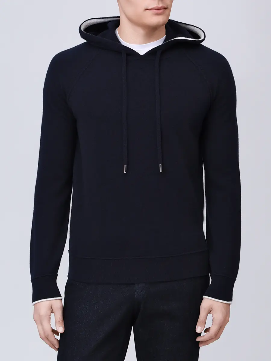 Джемпер шерстяной RADI PERUGIA 6162-711 680 Тёмно - Синий  Фото 4