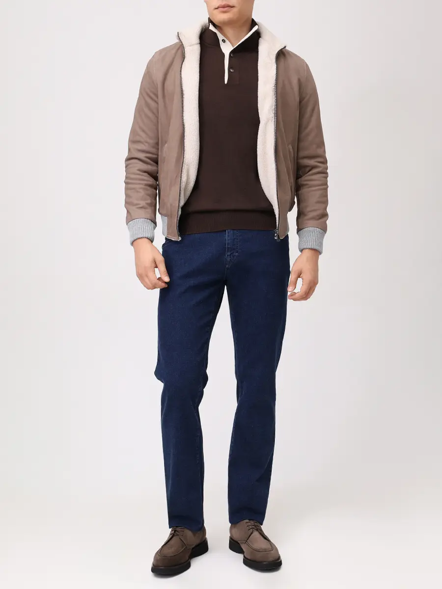 Джемпер шерстяной RADI PERUGIA 6661-717 5111 Коричневый  Фото 2