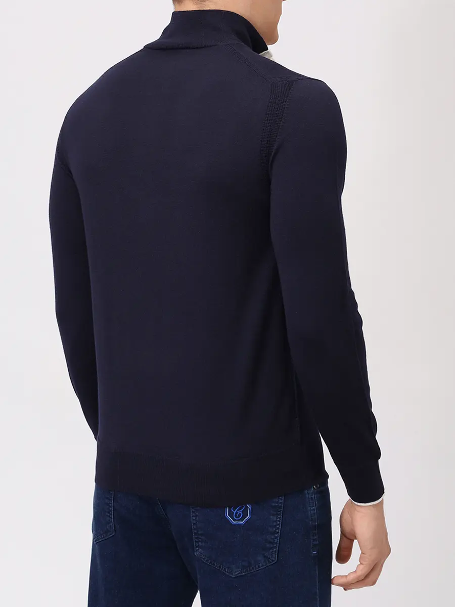 Джемпер шерстяной RADI PERUGIA 6661-717 5112 Синий  Фото 3
