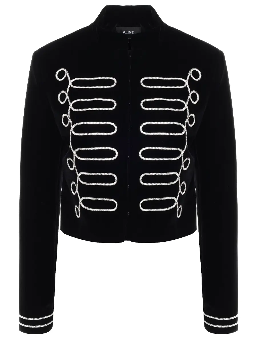 Жакет бархатный Notre Dame ALINE AL042709 Черный 