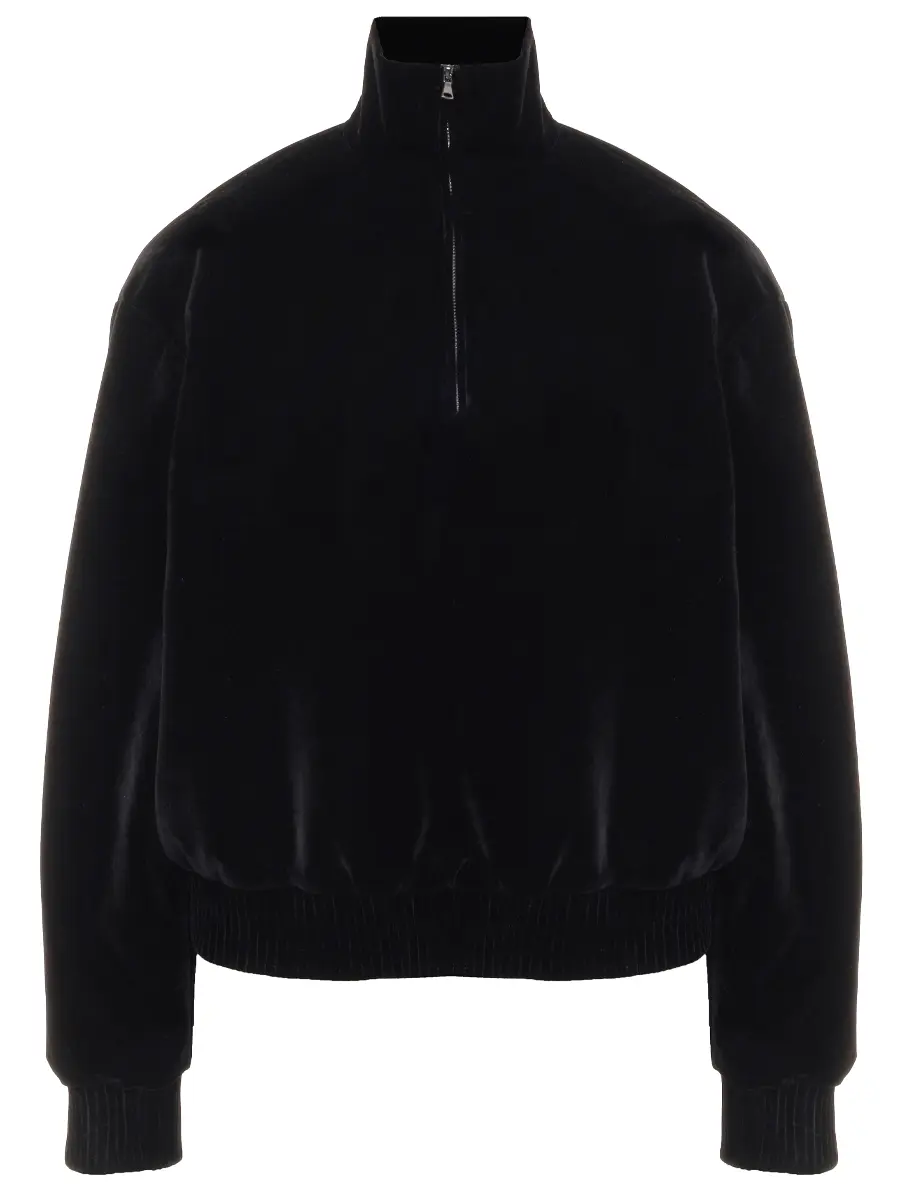 Анорак бархатный ALINE AL052701 Черный 