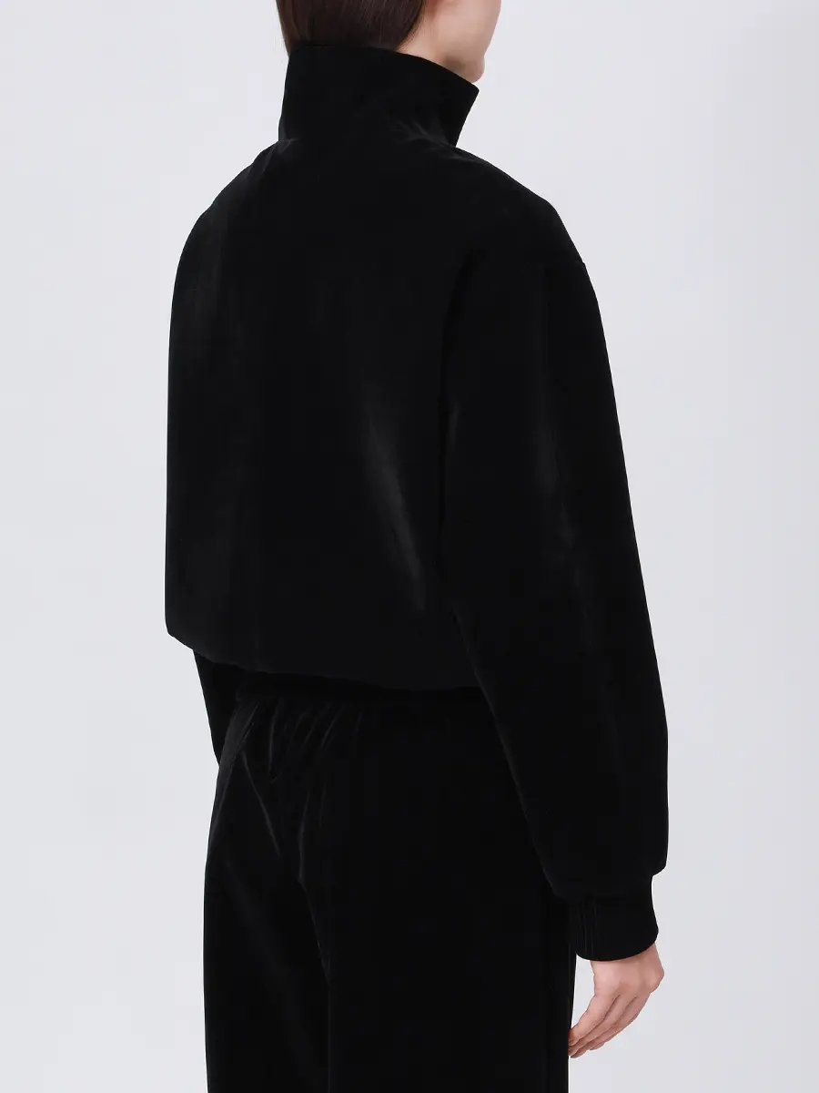 Анорак бархатный ALINE AL052701 Черный  Фото 3