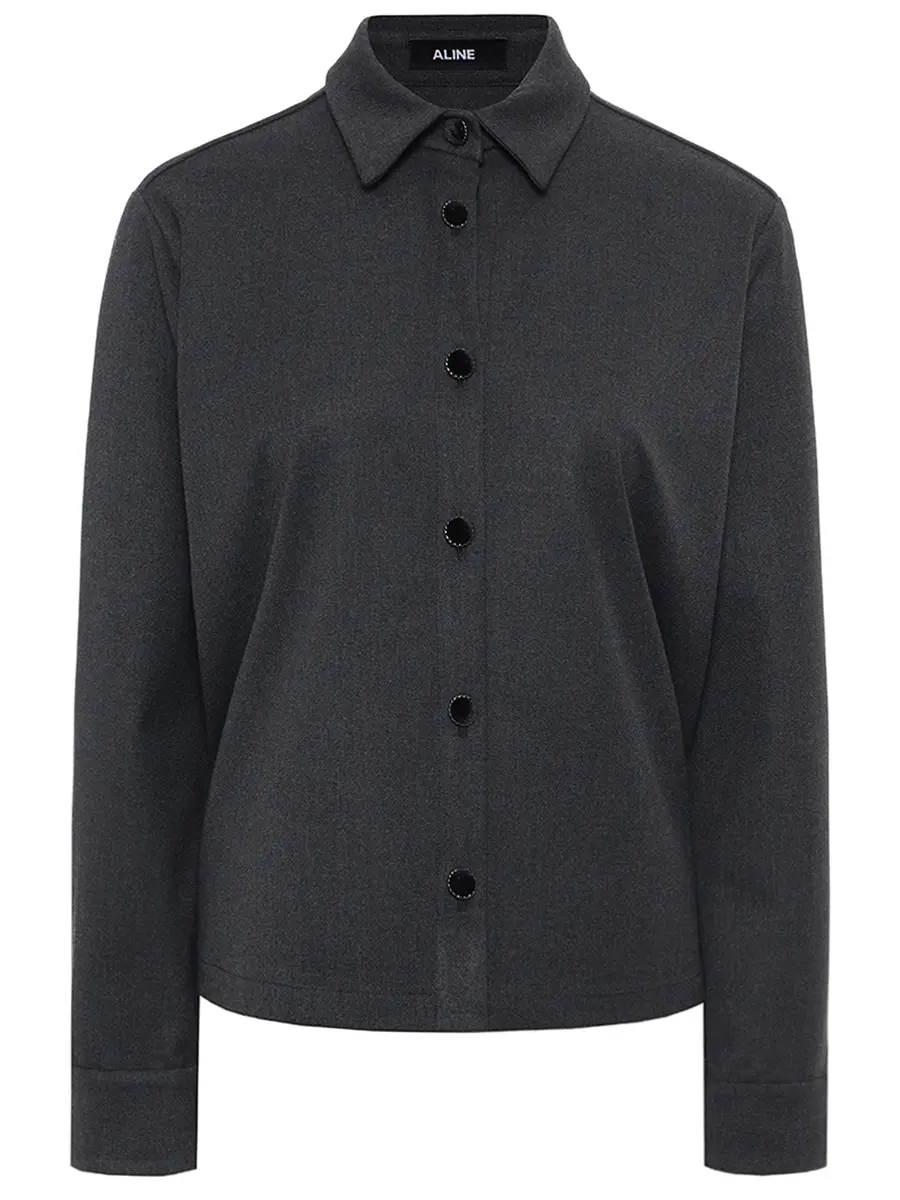 

Рубашка шерстяная, Серый, AL075101