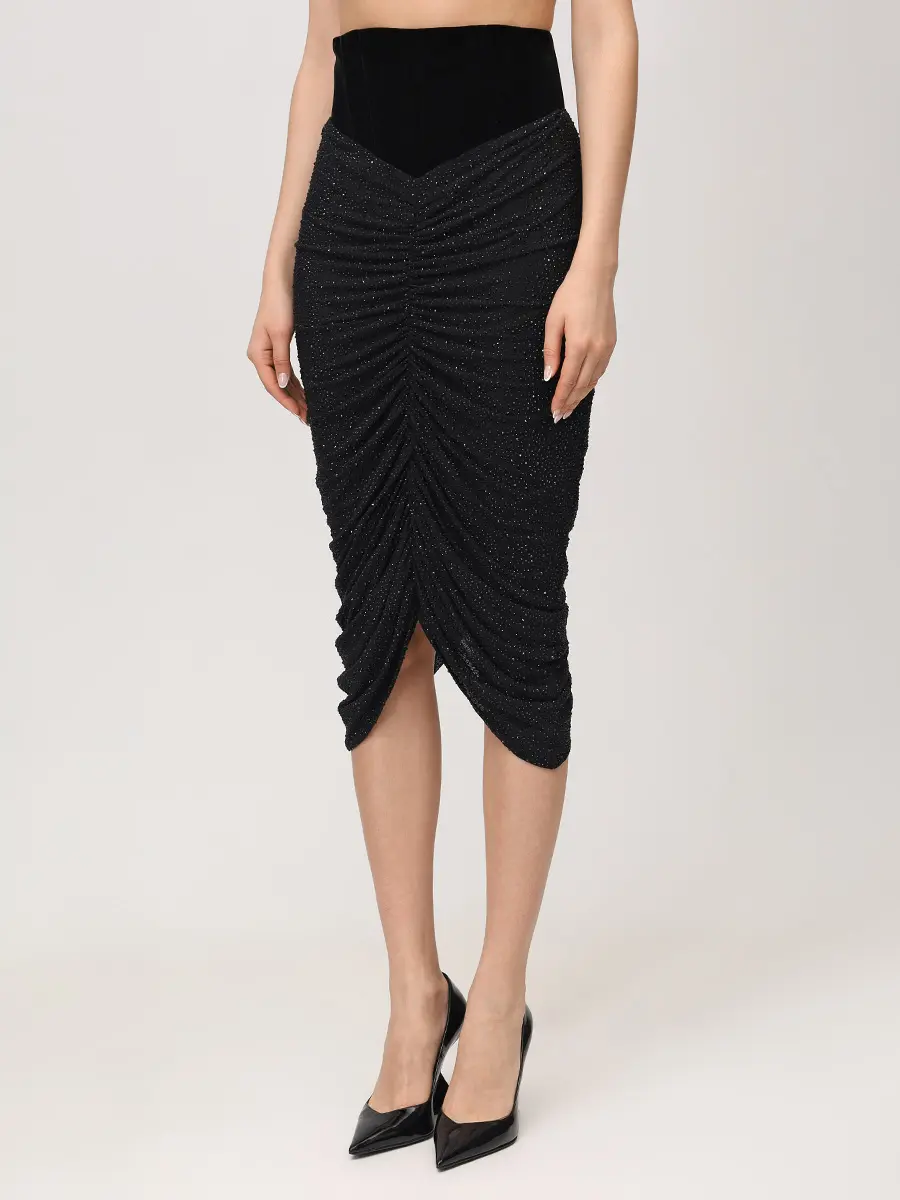 Юбка Cher ALINE AL141001 Черный  Фото 4
