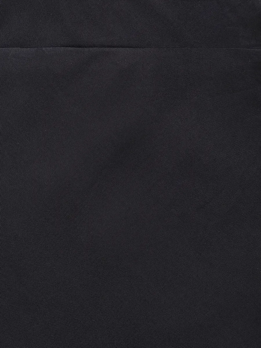 Юбка со шлейфом LAROOM fw26-2656-1 Черный  Фото 6