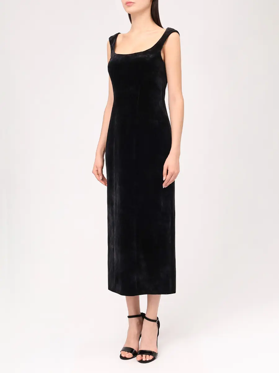 Платье бархатное MUSE ME MM.D066.9100.905 Черный  Фото 4
