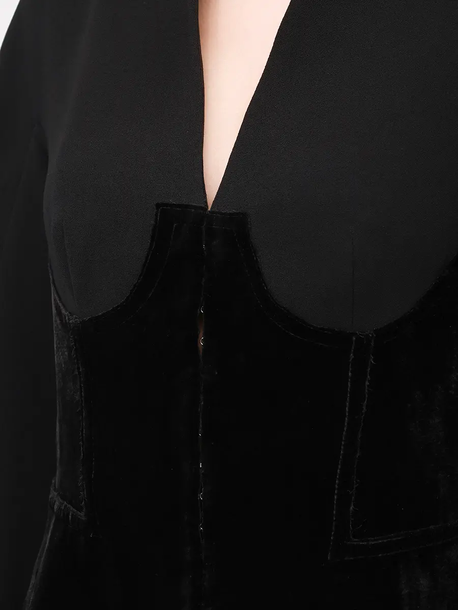 Жакет однотонный MUSE ME MM.JT026.1090.905 Черный  Фото 5