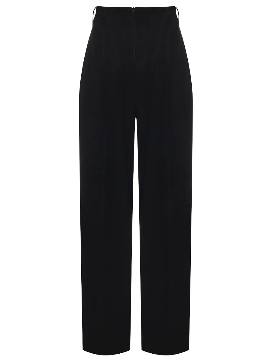 

Брюки шерстяные, Черный, MM.P030.1100.905